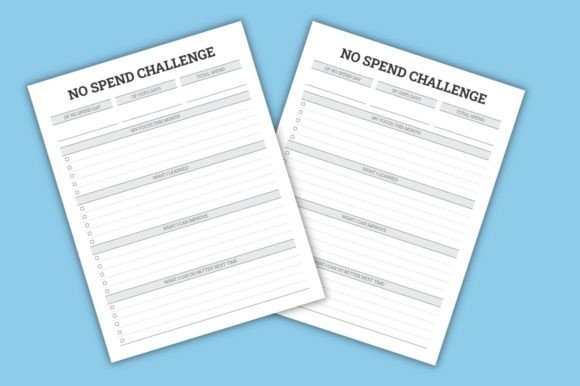 No Spend Challenge KDP Interior