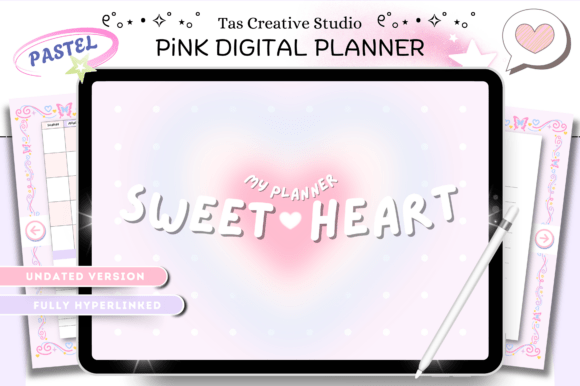 Pink ADHD Digital Planner 