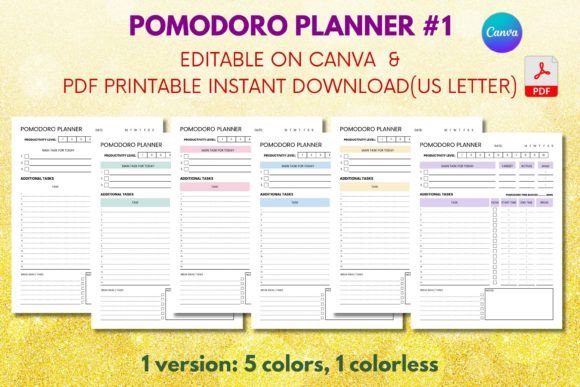 Pomodoro Planner #1