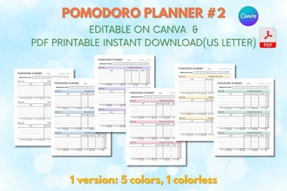 Pomodoro Planner #2