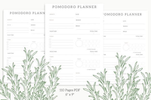 Pomodoro Planner