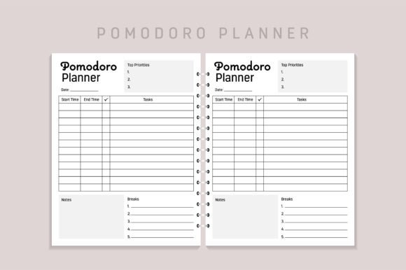 Pomodoro Planner