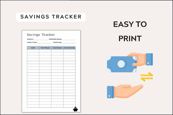Premium Savings Tracker Sheet Planner