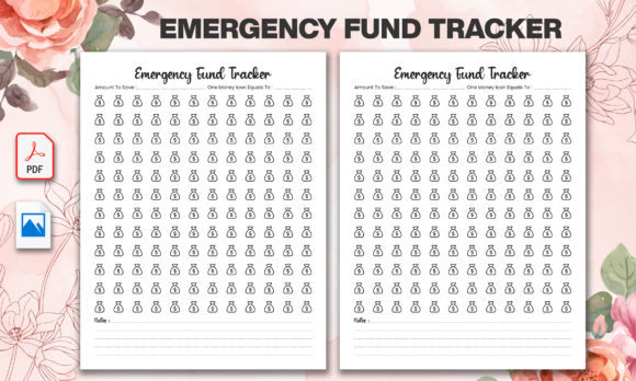 Printable Emergency Fund Tracker