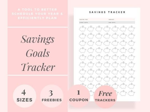 Saving Piggy Jar Binder Savings, Challenge