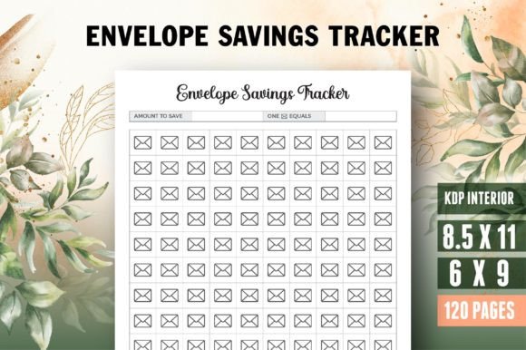 Savings Tracker Log | KDP Interior