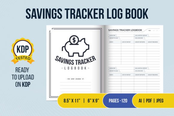 Savings Tracker Logbook