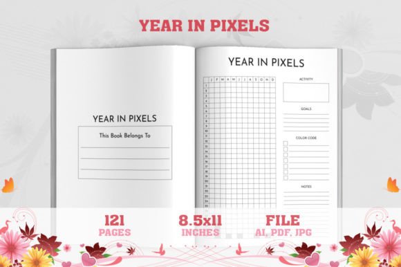 Year in Pixels and Mood Tracker