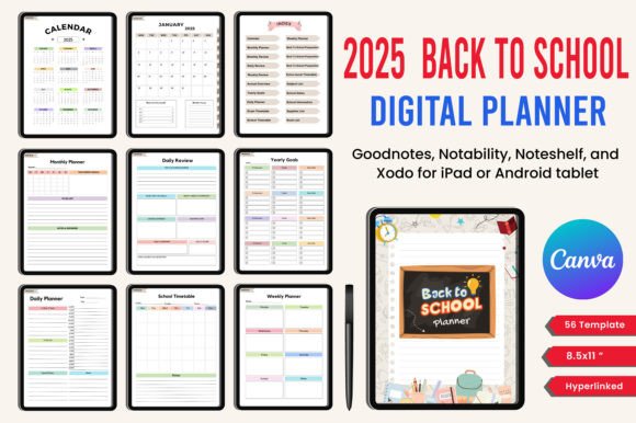Back to School Digital Planner