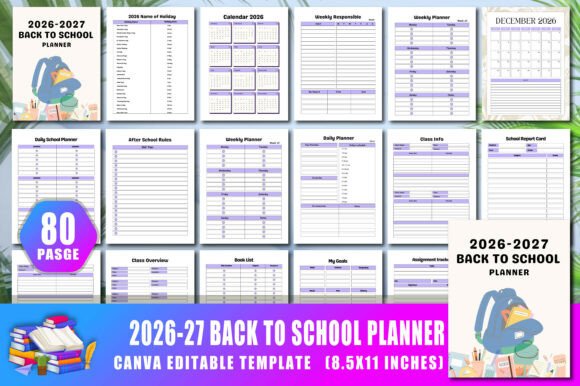 Back to School Planner
