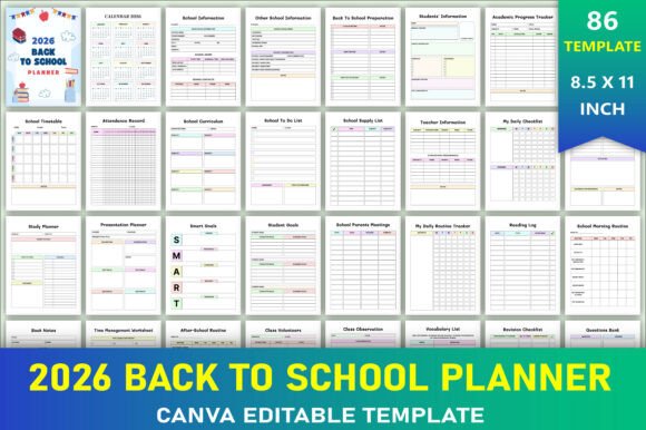 Back to School Planner