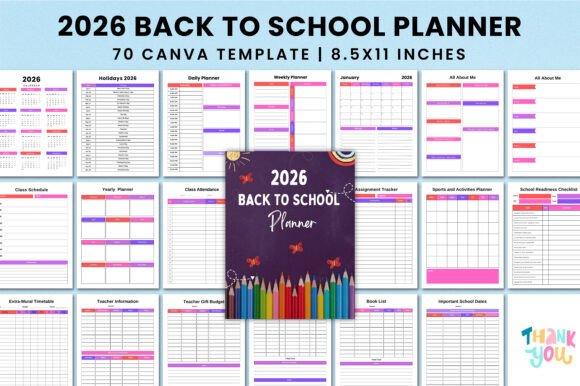 Back to School Planner