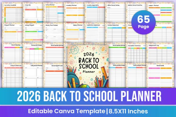 Back to School Planner