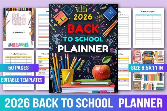 Back to School Planner