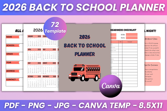 Back to School Planner