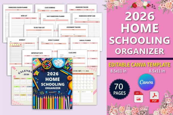 Home Schooling Organizer