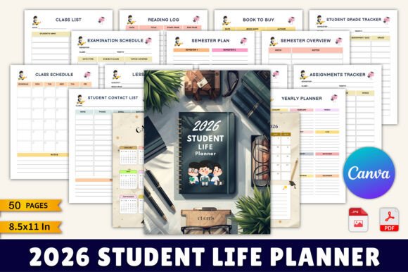 2026 Student Life Planner