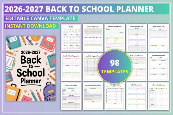 Back to School Planner