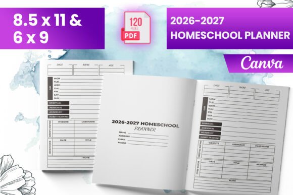 2026-2027 Homeschool Planner (KDP)