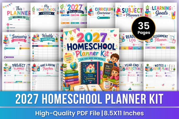 Homeschool Planner Kit