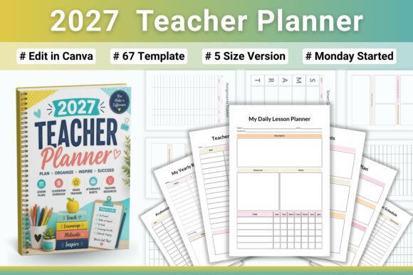 2027 Teacher Planner