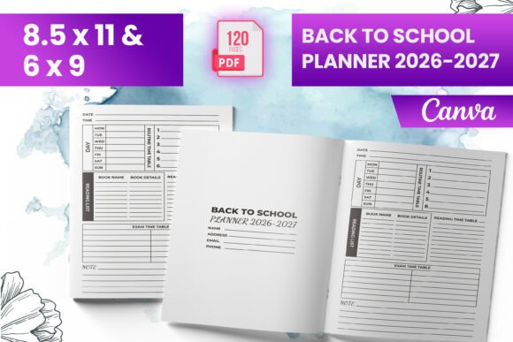 Back to School Planner 2026-2027 (KDP)