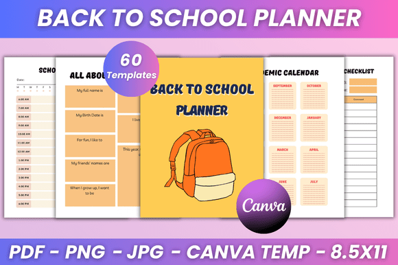 Back to School Planner KDP Interior