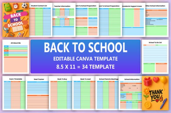 Back to School Planner