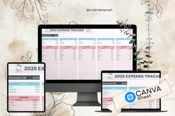 Canva Expense Tracker