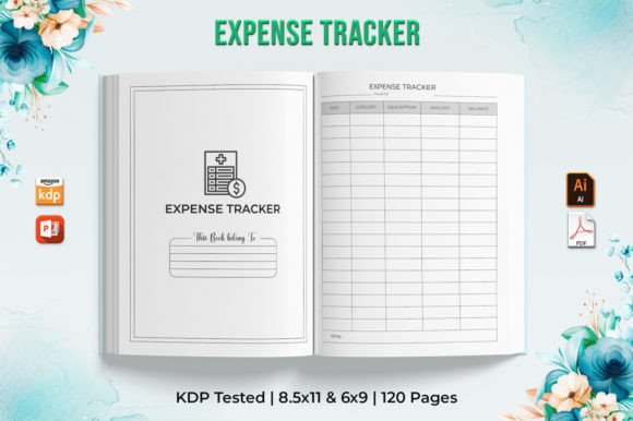 Daily Expense Tracker | KDP Interior