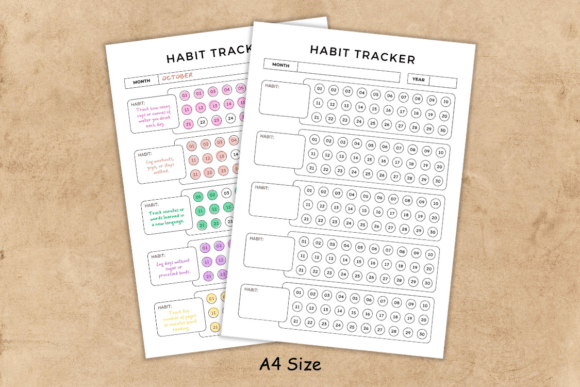 Daily Habit Tracker Template