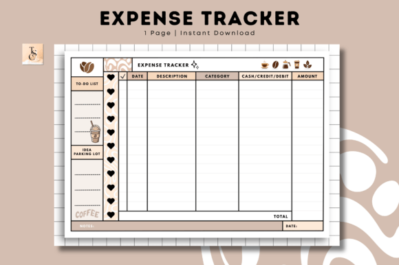 Expense Tracker • Coffee Latte