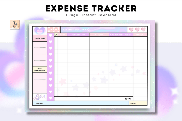 Expense Tracker - Cozy Pastel