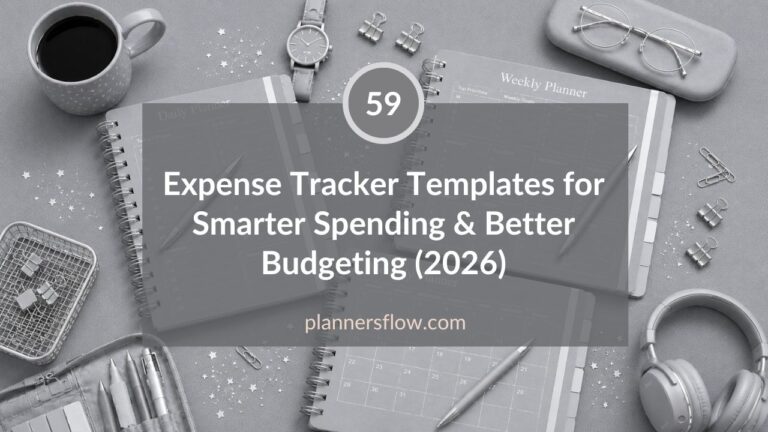 Expense Tracker Templates