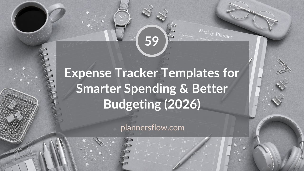 Expense Tracker Templates