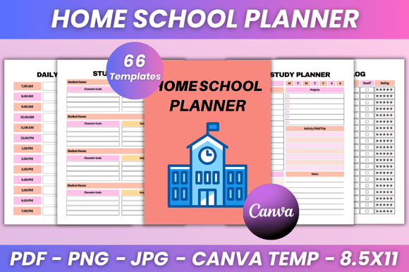 Home School Planner KDP Interior