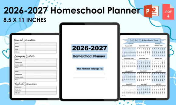 Homeschool Lesson Planner