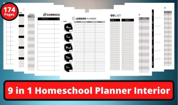 Homeschool Planner Canva Edition