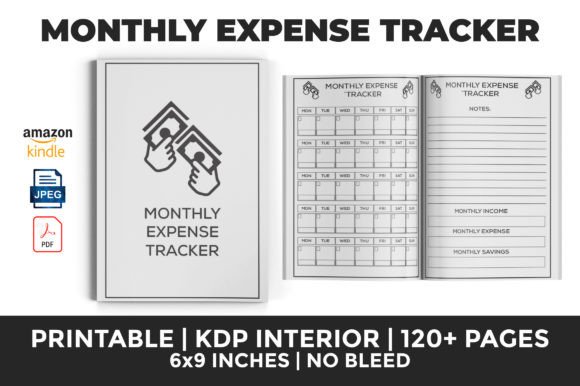 MONTHLY EXPENSE TRACKER KDP INTERIOR