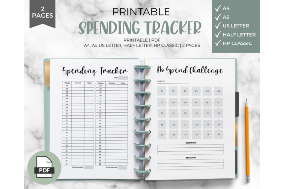Spending Tracker Printable