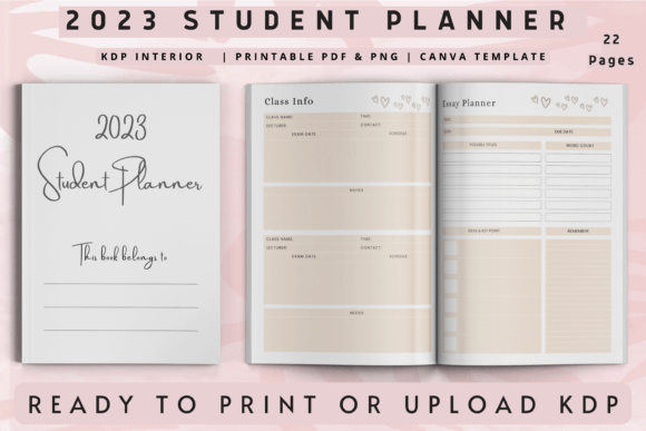 Student Planner | Canva Template