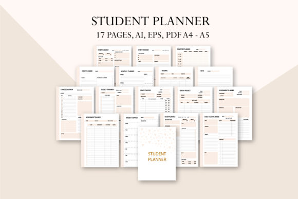 Student Planner, Study Planner