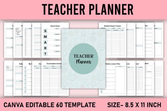 Teacher Planner Canva Template