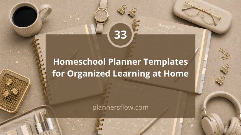 Teacher Planner Templates to Organize Lessons, Classrooms & School Planning