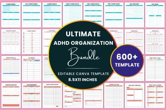 types of ADHD planners